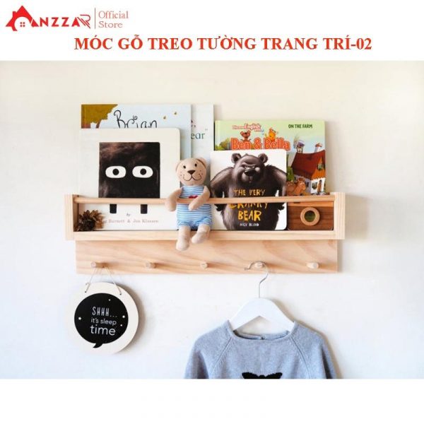 kệ gỗ treo tường trang trí