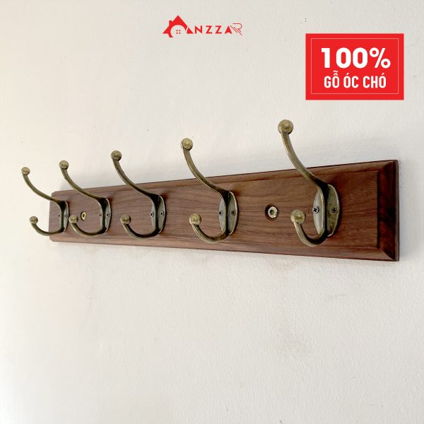 Móc-Gỗ-Óc-Chó-Cao-Cấp-Bo-Vuông-Tinh-Sảo-từ-Anzzar
