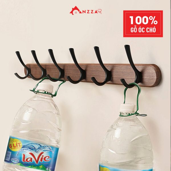 Móc-treo-tường-từ-gỗ-óc-chó-nhập-khẩu-Anzzar-chịu-tải-cao