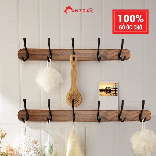 Móc-treo-tường-từ-gỗ-óc-chó-nhập-khẩu-Anzzar-nhiều-tiện-dụng