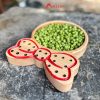Khay gỗ tần bì hình chiếc nơ cao cấp từ anzzar